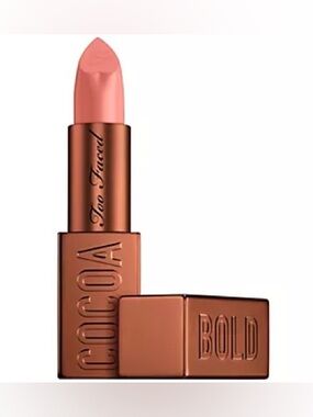 Too Faced Cocoa Bold Em-Power Cream Lipstick - Buttercream New in Box